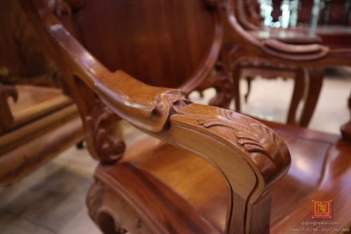 Bàn ghế gỗ louis