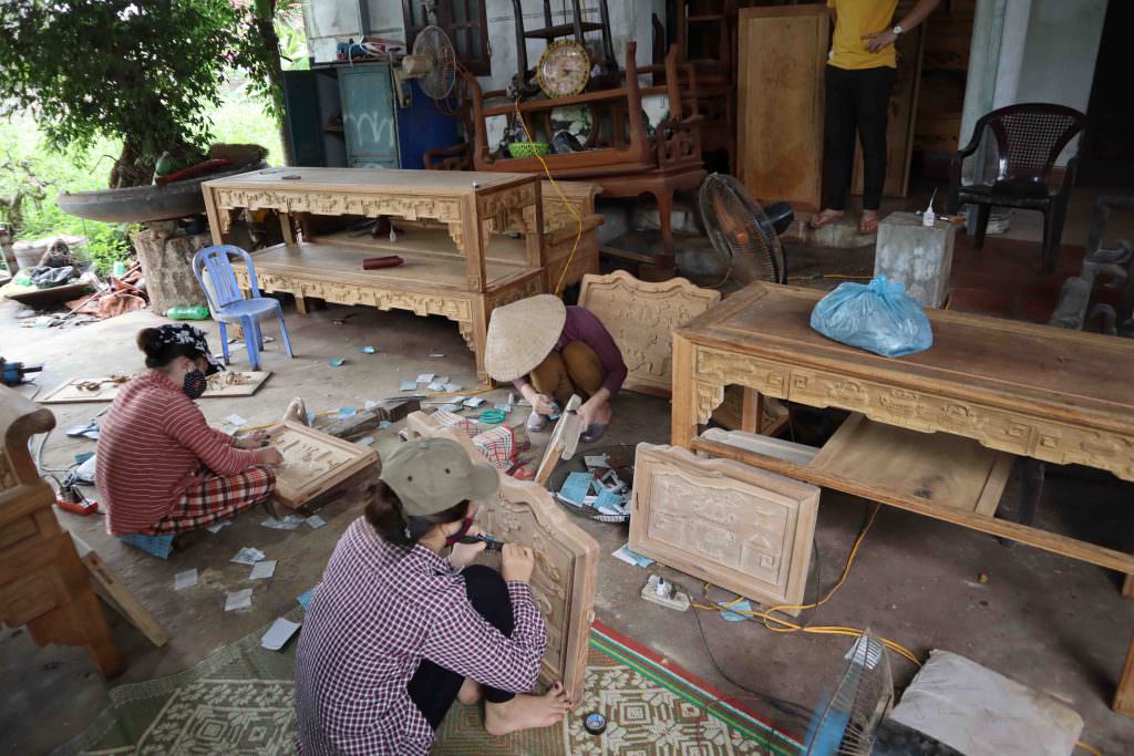 trường kỷ gỗ, đồ gỗ ngọc sơn, dogongocson