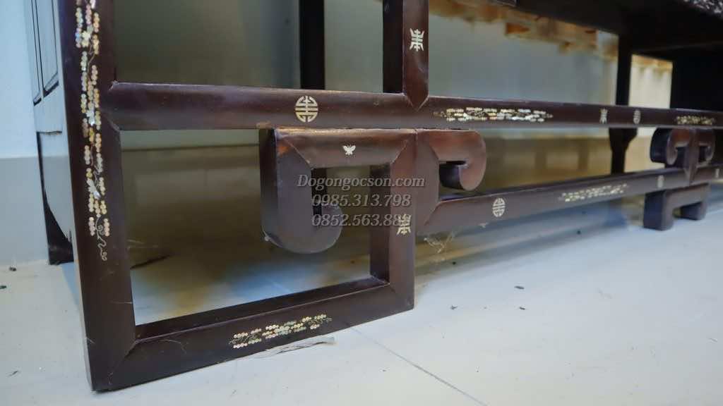 Các chi tiết trên KTV001