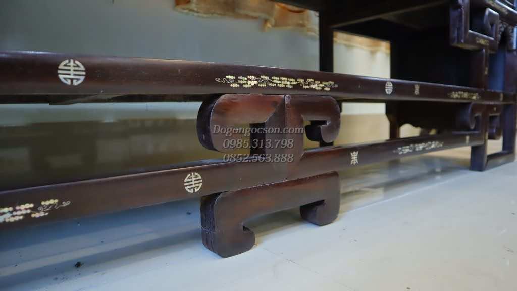Các chi tiết trên KTV001