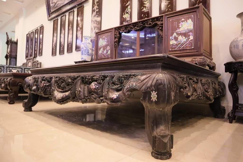 Sập gụ tủ chè