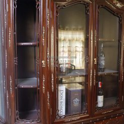 Tủ rượu đẹp gỗ gụ TRG005