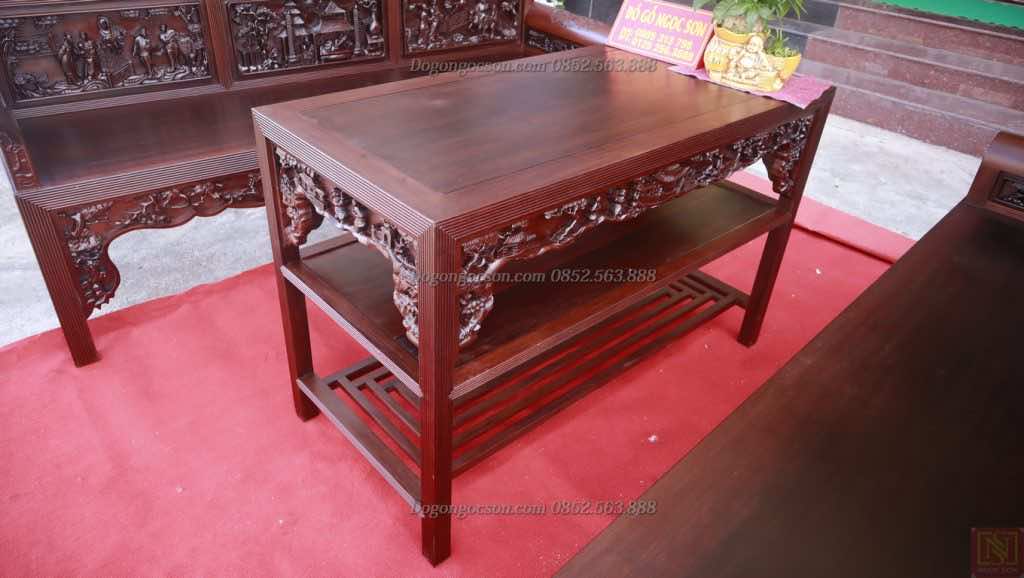 Chiếc bàn của bộ trường kỷ mặt rộng 60