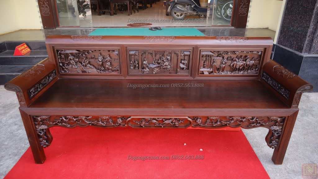 Hình ảnh chi tiết ghế trường kỷ