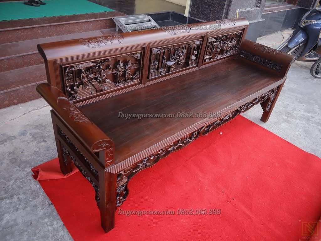 Hình ảnh chi tiết chiếc trường kỷ